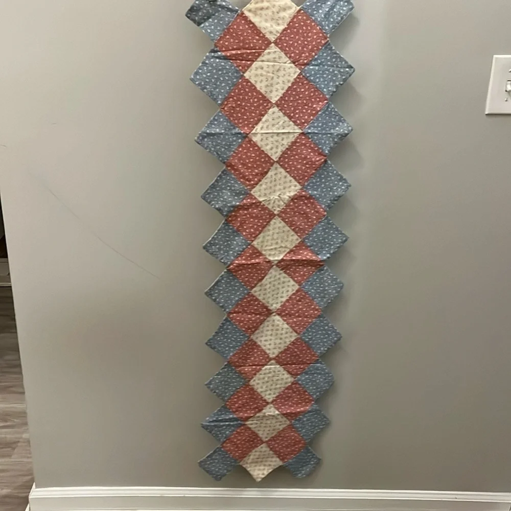 Quilted Table Runner Homemade